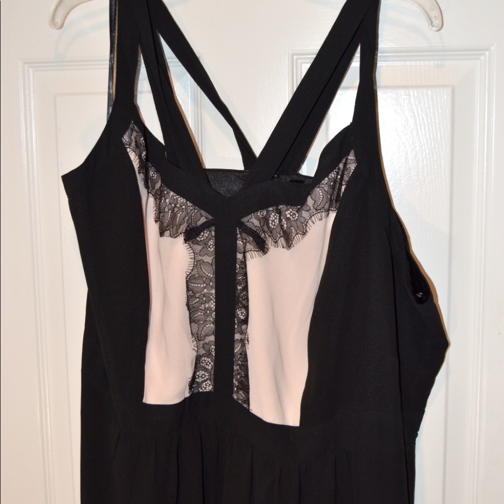 Straps and Lace Formal Dress Size 24
